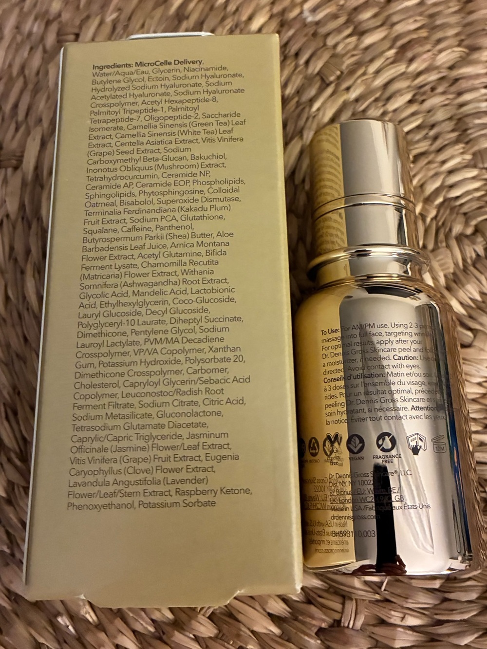 Dr Dennis Gross DermInfusions Fill + Repair Serum 1 oz 30ml New In Box Sealed - Picture 5 of 10